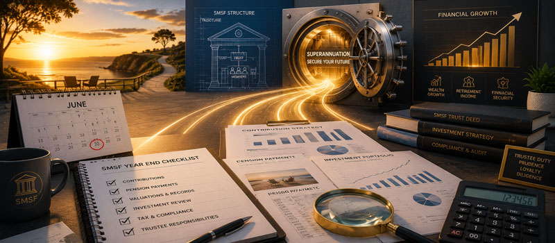 SMSF year end checklist for trustees before 30 June